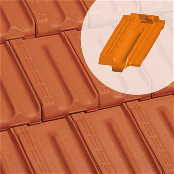 Demi-tuile à côte universelle 53TCU