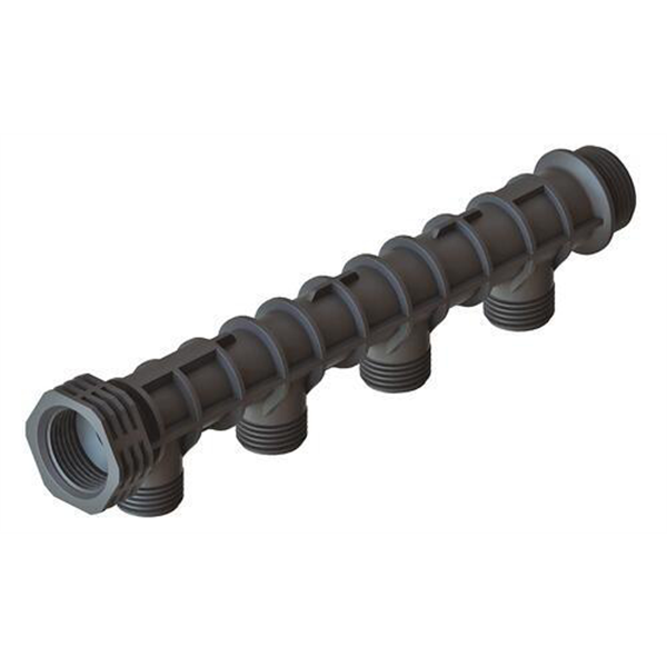 collecteur sanitaire en matière de synthèse 4 sorties