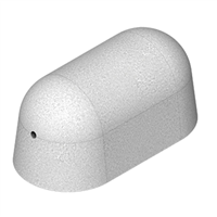 Borne de parking poids lourd 74x38 H:34cm béton sans trous