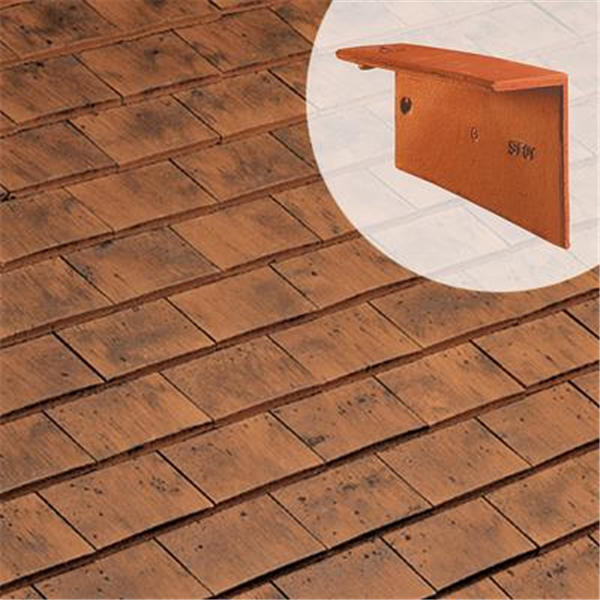 Tuile de rive individuelle droite