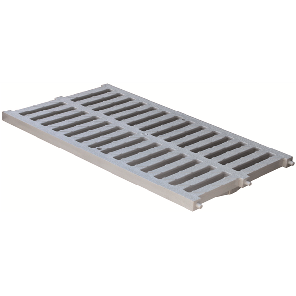 GRILLE CANIVEAU RENFORCE 300X500 GRIS