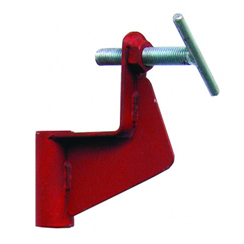 Coulisseau simple Altrad P6695SN en acier peint rouge pour piquet d'implantation