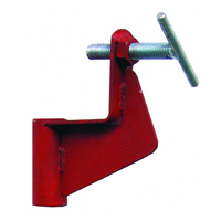 Coulisseau simple Altrad P6695SN en acier peint rouge pour piquet d'implantation