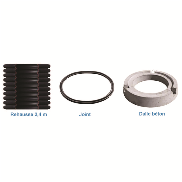 DALLE DE REPARTITION BETON POUR BOITE INSPECTION ASSAINISSEMENT AXEDO