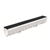 Caniveau MEARIN PLUS 100 avec grille passerelle fonte CLIPFIX C250 1M