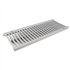 Grille PVC pour caniveaux de piscine - Connecto A15 Gris clair - largeur int. 150 mm - longueur 0.5 m