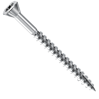 Vis bois Rocket parquet Torx tête fraisée acier zingué filetage partiel 3.5x45/32 mm - boîte de 500