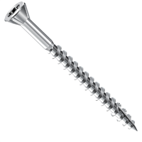 Vis bois Rocket parquet Torx tête fraisée acier zingué filetage partiel 3.5x45/32 mm - boîte de 500