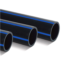 Tuyau polyéthylène PE100 Robust RCD pour adduction d'eau potable - PN16 - Ø110 mm - barre de 12 m