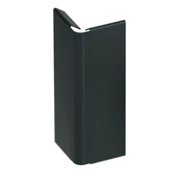 Angle sortant clipsable pour profilé de finition terrasse Jouplast - Haut. 140,00 mm - Gris anthracite