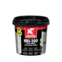 HBS-200 CAOUTCHOUC LIQUIDE POT 1L - ETANCHÉIFIER LES SURFACES À L'EAU ET À L'AIR