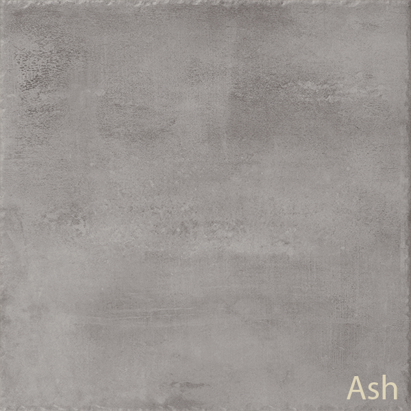 Carrelage extérieur grès cérame émaillé rectifié effet béton Edilis Steamtech - 60 CM x 60 CM - ép. 20 MM - Ash