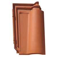 Tuile en terre cuite Gallo Romane (GL601) Monier - Rouge