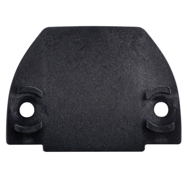 Cale de rehausse pour butée de porte Vachette 9874 - nylon noir épaisseur 10 mm