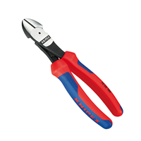 Pince coupante de côté à forte démultiplication Knipex 180 mm