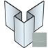 Profil d'angle extérieur symétrique pour bardage Cedral Lap - Aluminium laqué Bleu scandinave C10 - longueur 3,00 M