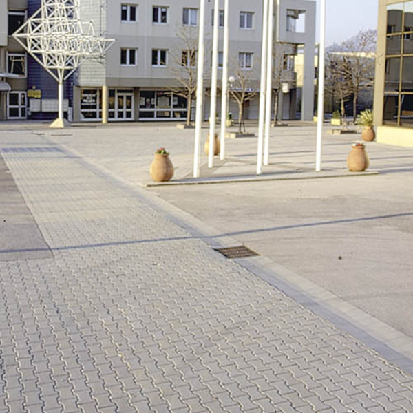 Pavé autobloquant non circulable - épaisseur 5 CM - Saumon