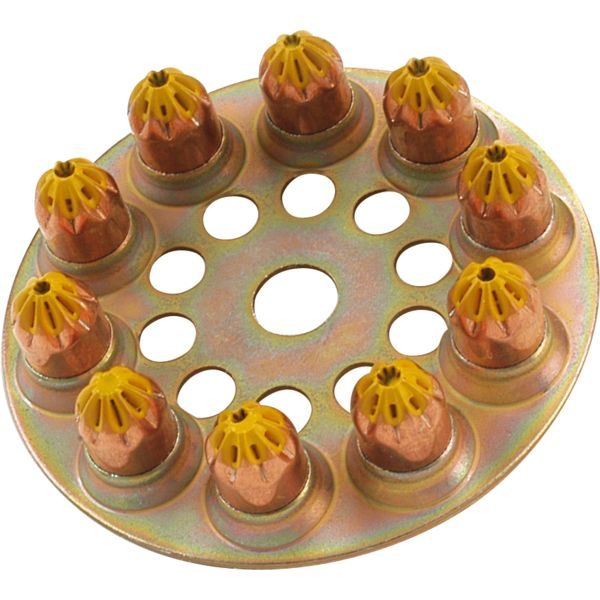 Disque charge Spit 6.3/10 jaune intensité moyenne pour P370 et P45 boîte de 100