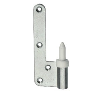 Paumelle lame mâle en L pour huisserie bois BCP NF Droite