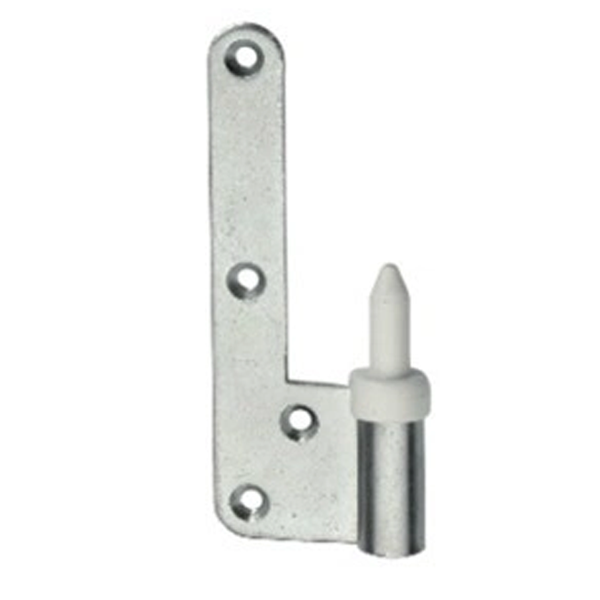 Paumelle lame mâle en L pour huisserie bois BCP NF Droite