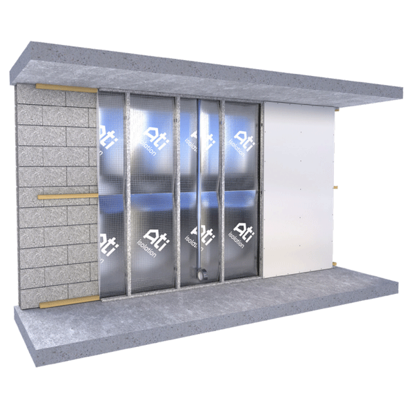 Isolant mince pare vapeur certifié CSTB pour isolation thermique par l'intérieur - NEMESIS ITI 110 - 4,60 m².K/W - 1,40 m x 6 ml