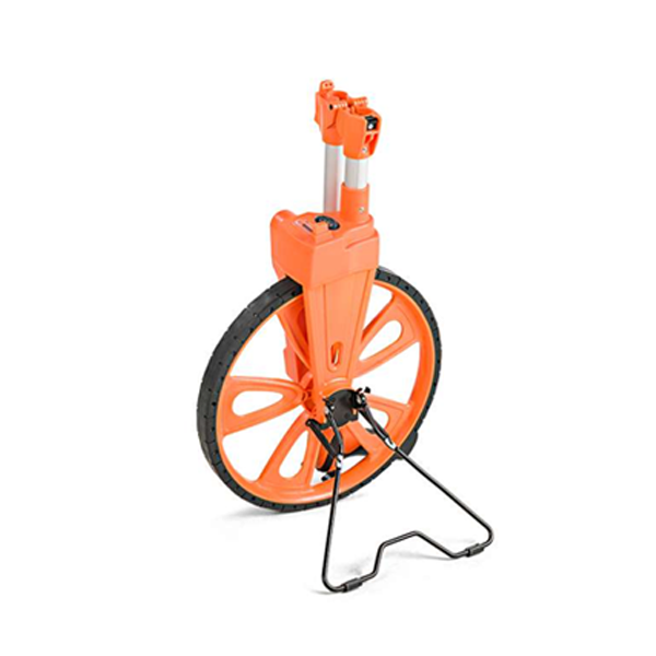 Odomètre Easy Wheel avant arrière pliable - Mesure mini 10 cm - Geo Fennel - Orange