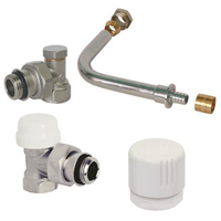 Pack cannes de radiateur thermostatisable à glissement PER 16