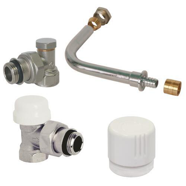 Pack cannes de radiateur thermostatisable à glissement PER 16