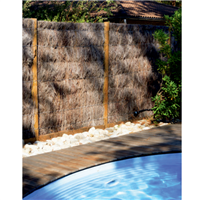 Clôture occultante en panneau de brande de bruyère Type D15 - hauteur 1,75 M - longueur 2,00 M