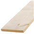 Planche en bois de sapin d'import traité classe 2 - 175 MM x 32 MM - longueur 6 M