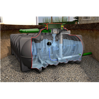 CUVE DE RETENTION PLATINE 5000 L