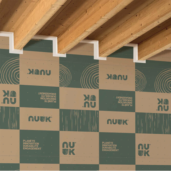 Frein vapeur hygrovariable pour combles et murs intérieurs - Cocon SD Adapt biosourcé 71% Nuuk - 1,50 M x 50,00 M