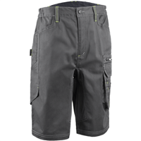Short de travail homme coton/polyester triple surpiqûre et multipoches - Barva Anthracite - Taille XL