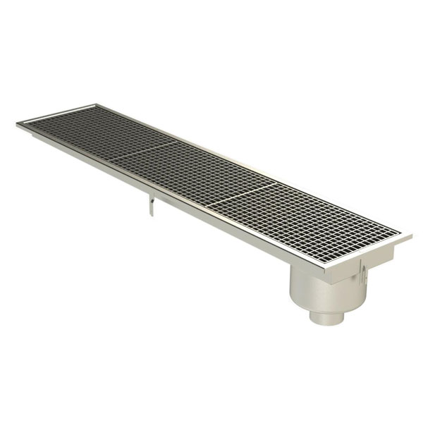 CANIVEAU RIVIERE 1552X352MM INOX