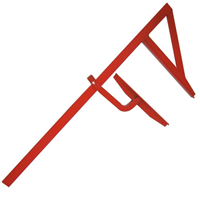 Serre-coffrage simple Altrad à tête pivotante - acier peint - longueur 100 cm - ouverture 70 cm max