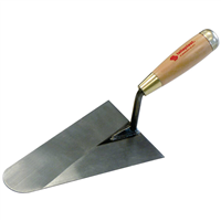 TRUELLE LISSEUSE BOUT ROND SOUDEE 16CM MANCHE BOIS