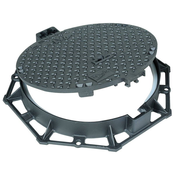 REGARD DE VISITE Ø600 CAD CARRE ARTI SEC VERR PAR MACHOIRE