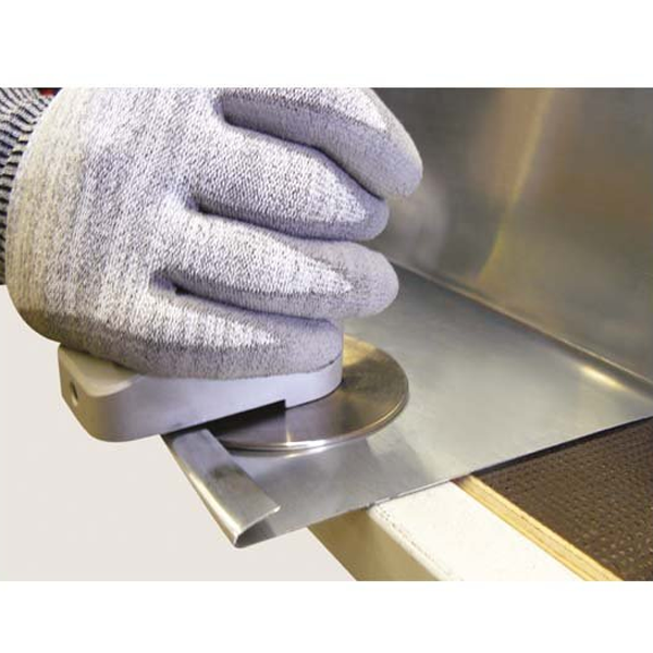 Plieuse à main Jouanel PLIMSD1-040 simple disque avec un rouleau - Pliage du métal jusqu'à 40 mm