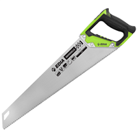 Scie égoïne à denture universelle Hardpoint Edia pour tout type de bois - longueur 500 mm - 8 dents/pouce