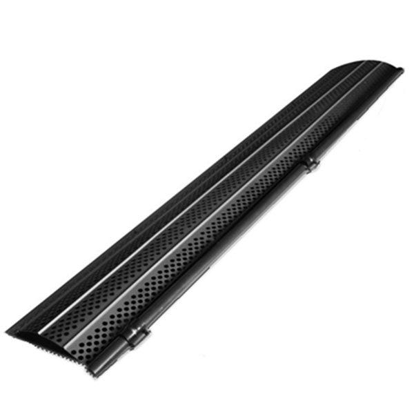 Pare-feuille pour gouttière demi-ronde de développé 333 mm - alu laqué aspect zinc - longueur 1,00 M