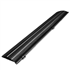 Pare-feuille pour gouttière demi-ronde de développé 333 mm - alu laqué aspect zinc - longueur 1,00 M