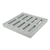 GRILLE DE SOL SANS CADRE 200 X 200 GRIS CLAIR