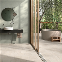 Carrelage extérieur antidérapant effet pierre en grès cérame - Pietra D'Itria - 60,4 cm x 60,40 cm  - ép. 8,2 mm - Sabbia