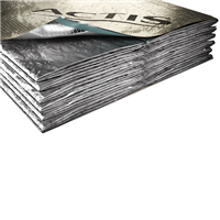 Isolant réflecteur alvéolaire avec pare-vapeur intégré pour combles et toiture - Triso-Super 12+ - Rouleau de 1,60 x 10 m