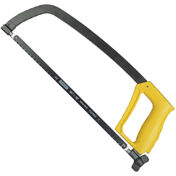 Scie à métaux avec poignée révolver Stanley longueur 300 mm