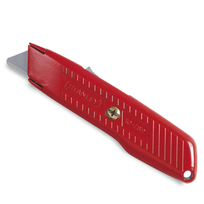 Cutter de sécurité Stanley à lame trapèze auto-rétractable