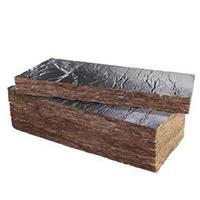 Panneau laine de verre avec pare-vapeur kraft alu pour sous faces de planchers bas - Soudalle Alu Knauf - R=3,15 m².K/W - 1,35 M x 0,60 M - ép.100 MM