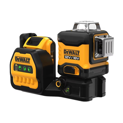Niveau laser multilignes 3 x 360° Dewalt DCE089D1G18-QW à faisceaux verts - avec batterie XR 18V 2 Ah
