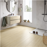 Parquet stratifié NatureSense Aqua Classic 8/32 - 4 chanfreins avec système Aqua CLIC it! 24h - 193 MM x 8,00 MM x 1292,0 MM - Chêne Casella Naturel Clair