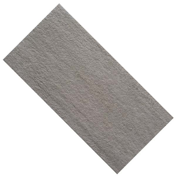 Carrelage sol extérieur effet pierre KALÉIDO GRIP - Grigio - 60 CM x 30 CM - Ép.9 MM